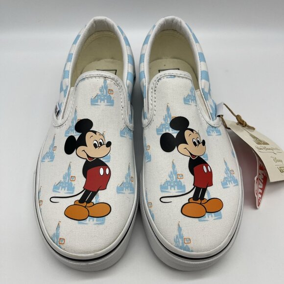 Vans Walt Disney x Classic Slip-on 50th Anniversary Mickey Mouse Sneakers - Picture 1 of 6